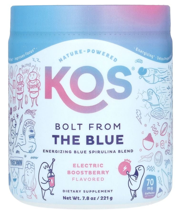 Bolt From The Blue Energizing Blue Spirulina Blend Electric Boostberry 7.8 oz (221 g)