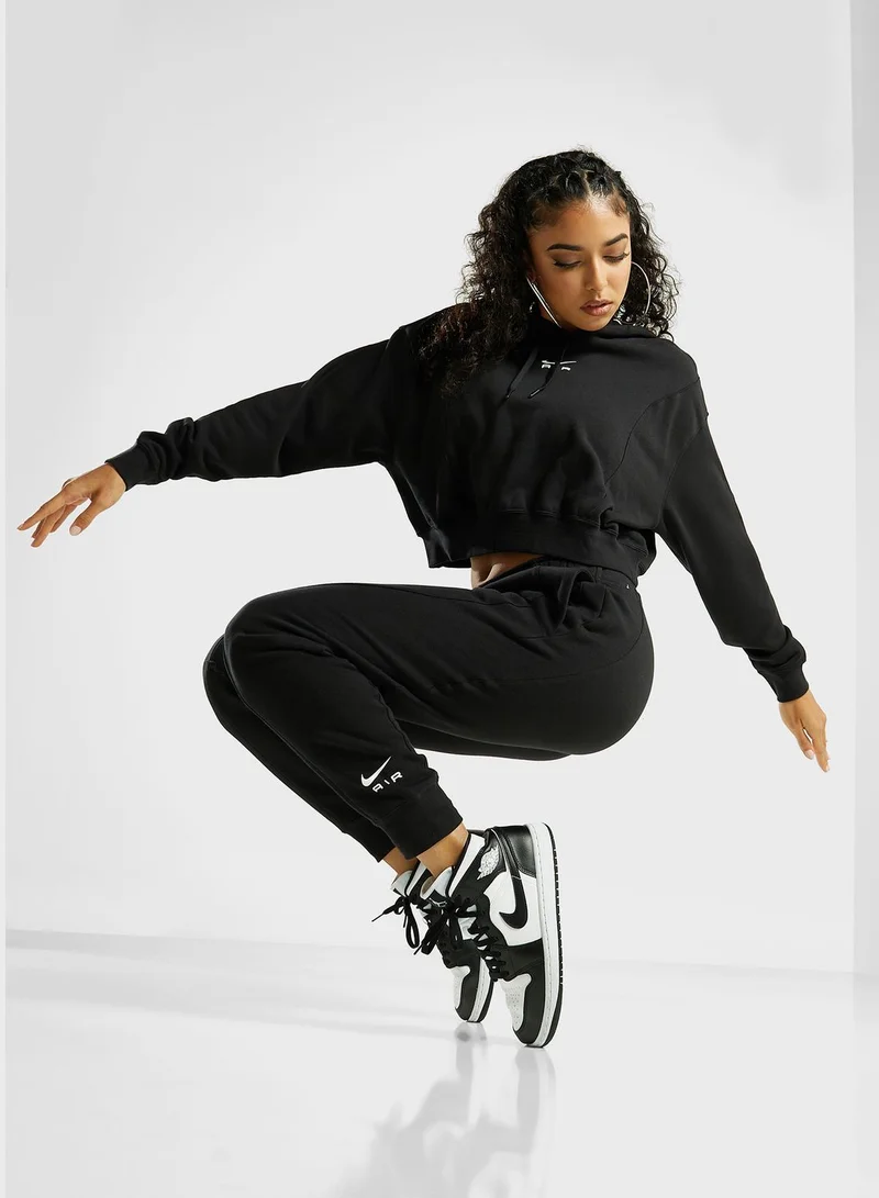 Nike Nsw Air Fleece Cropped Hoodie