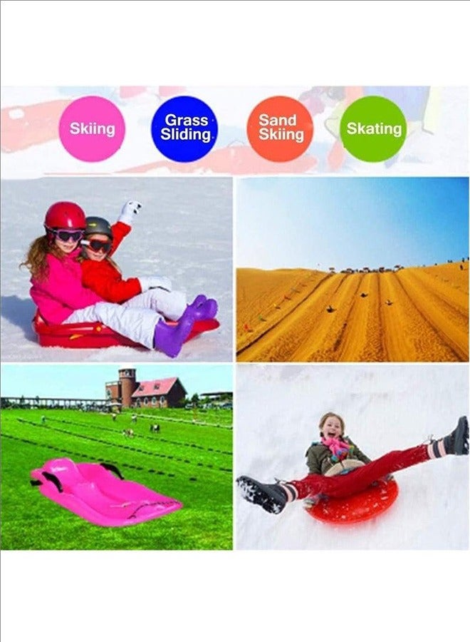 BLOOMING TIME Outdoor SportsSnow Grass Sand Board With Rope And Handbrake, Non-Slip Seat Design, Non-Slip Pedal Design, Comfortable And Safe, High Temperature Resistance, Small Size, Portability - Image 3