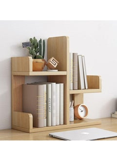 Natural Beech Wood Desktop Shelf, a freestanding small bookshelf for organizing desk supplies. This desktop bookshelf organizer is ideal for keeping your office supplies in order - pzsku/ZCF7AEAEAA0124A3B562AZ/45/_/1709464063/ced5fb88-d8cc-400b-a3a4-9ebcf0c5f1c2