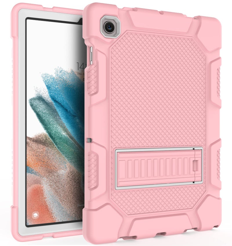 Rantice Galaxy Tab A8 105 Case with Kickstand Hybrid Shockproof Rugged Cover for Samsung A8 Tablet Case 105 Inch SMX200X205X207 RoseGrey