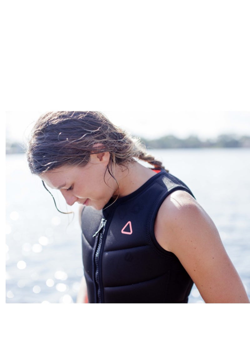 follow Corp Women’s Impact Vest (2024) - Black/Pink - Image 5