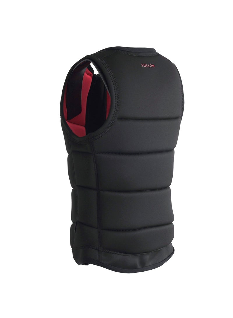 follow Corp Women’s Impact Vest (2024) - Black/Pink - Image 3