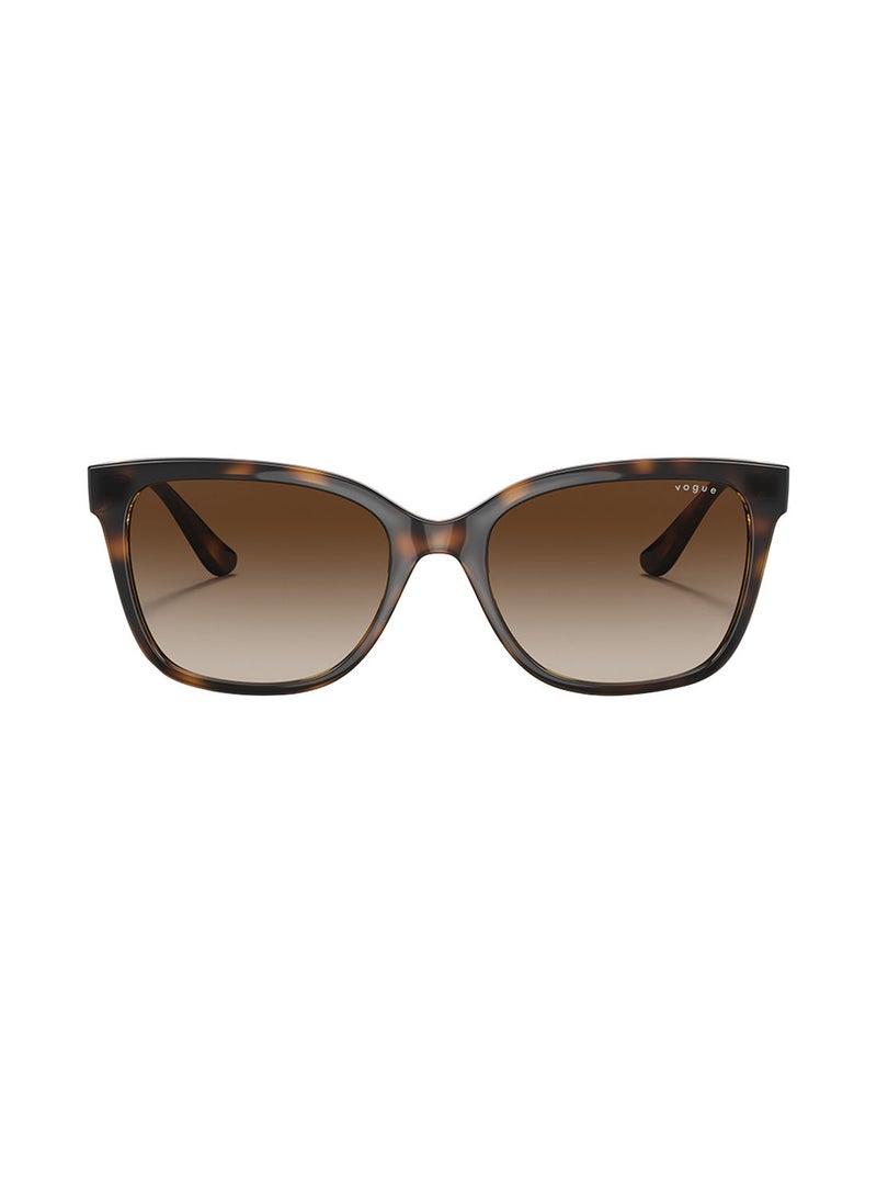 Vogue Women's Rectangular Sunglasses - VO5426-S W65613 54-18 140 3N - Lens Size : 54 mm - Image 1