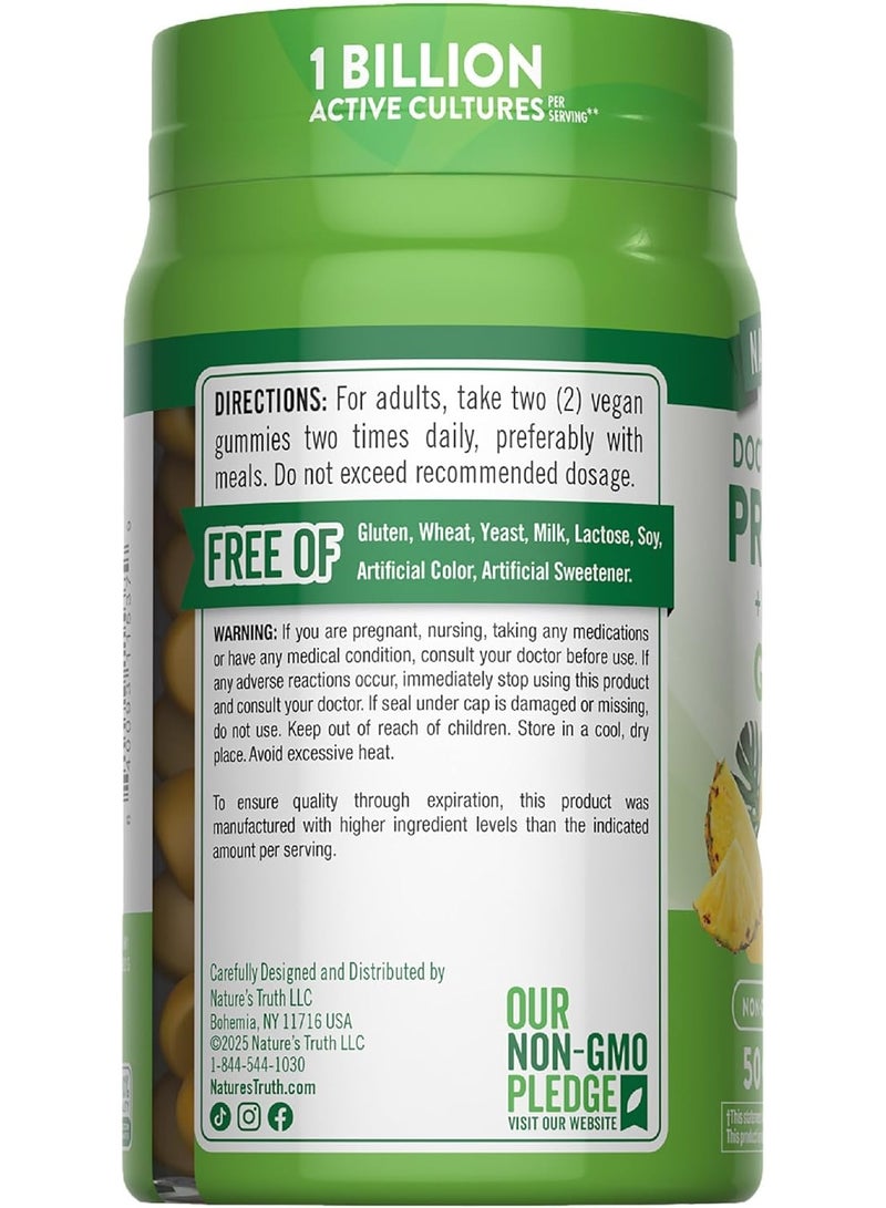 Nature's Truth NT PROBIOTIC GUMMIES 50 (24/CASE) - Image 4