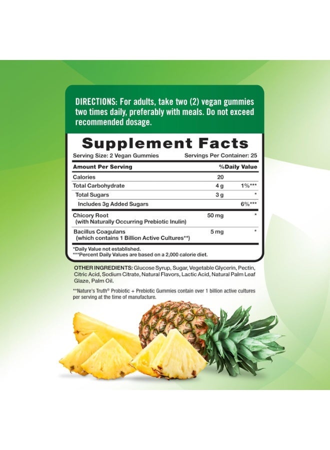 Nature's Truth NT PROBIOTIC GUMMIES 50 (24/CASE) - Image 3