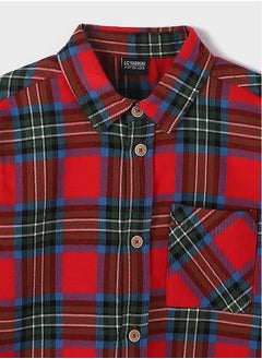 LC WAIKIKI Comfortable Fit Plaid Boy Shirt  - Image 4