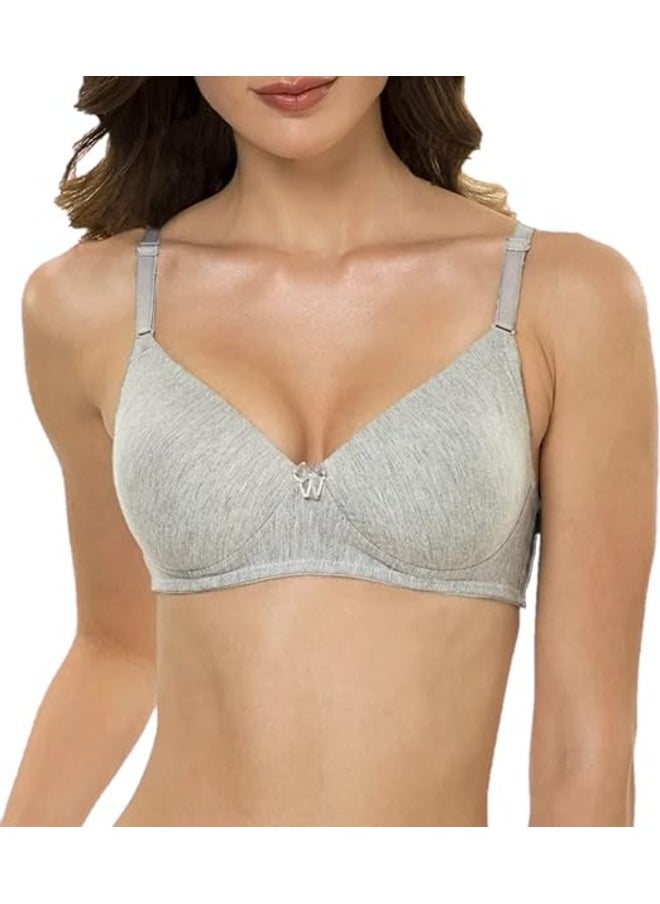 Love Bell - Love Bell Women's Push Up Bra Everyday Padded Bra Lift bras for ladies Seamless T-shirt Bra - Image 1