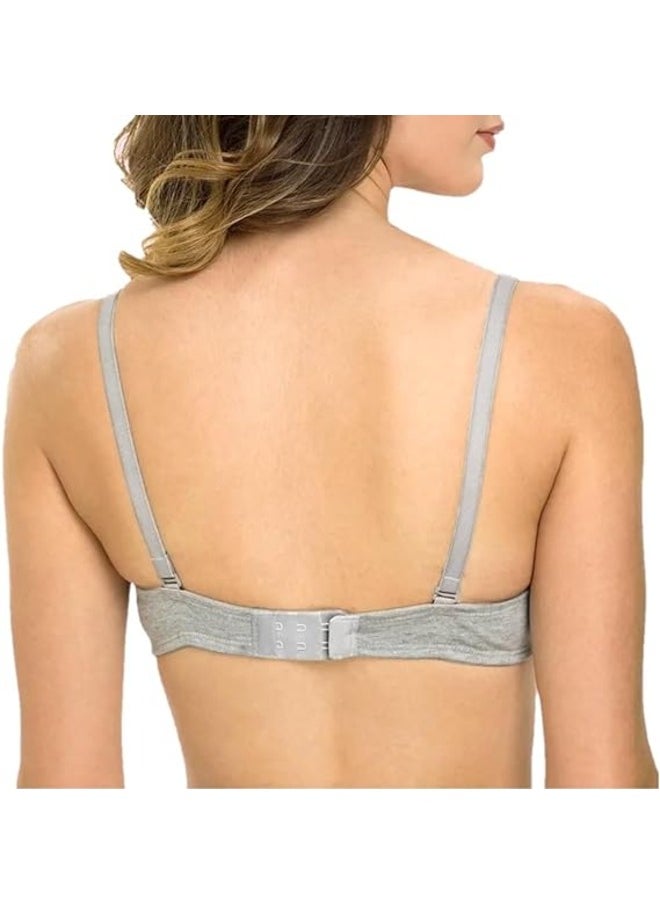 Love Bell - Love Bell Women's Push Up Bra Everyday Padded Bra Lift bras for ladies Seamless T-shirt Bra - Image 1