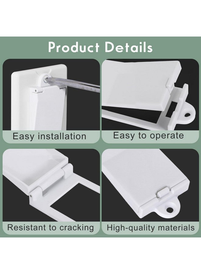 PSZEZNZ 6 Light Switch Guard Cover, Baby Proof Wall Switch Cover Guard for Rocker Light Switch Protects Your Lights or Circuits from Being Accidentally Turned On or Off (White) - Image 4