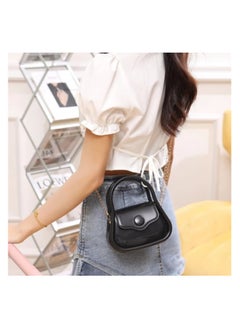 Generic Fashion Mini Crossbody Purse Shoulder Bag With Chain Strap Black Color  - Image 1