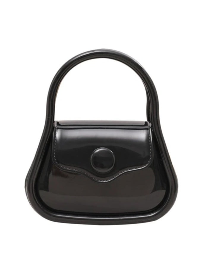 Generic - Fashion Mini Crossbody Purse Shoulder Bag With Chain Strap Black Color - Image 1