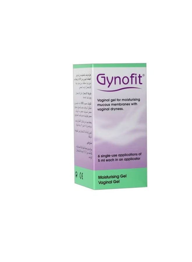 Gynofit Moisturising Vaginal Gel, Pack of 6's - Image 1