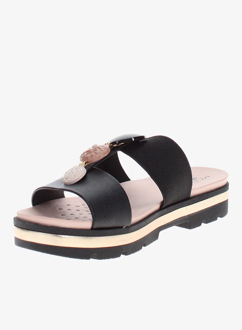 مودار صنادل مسطحة للنساء - ملابس يومية أنيقة ومريحة