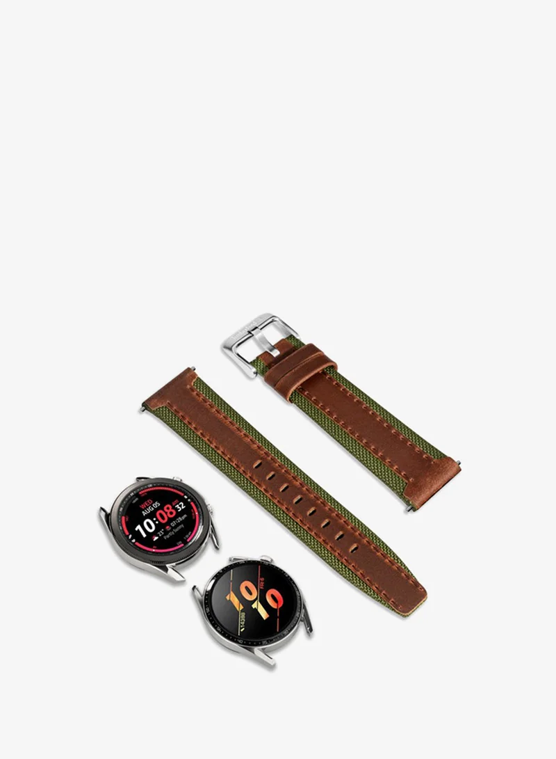 تمبرلاند Timberland Bainbridge Unisex Universal Leather Watch Strap22 mm TDOUL0000404