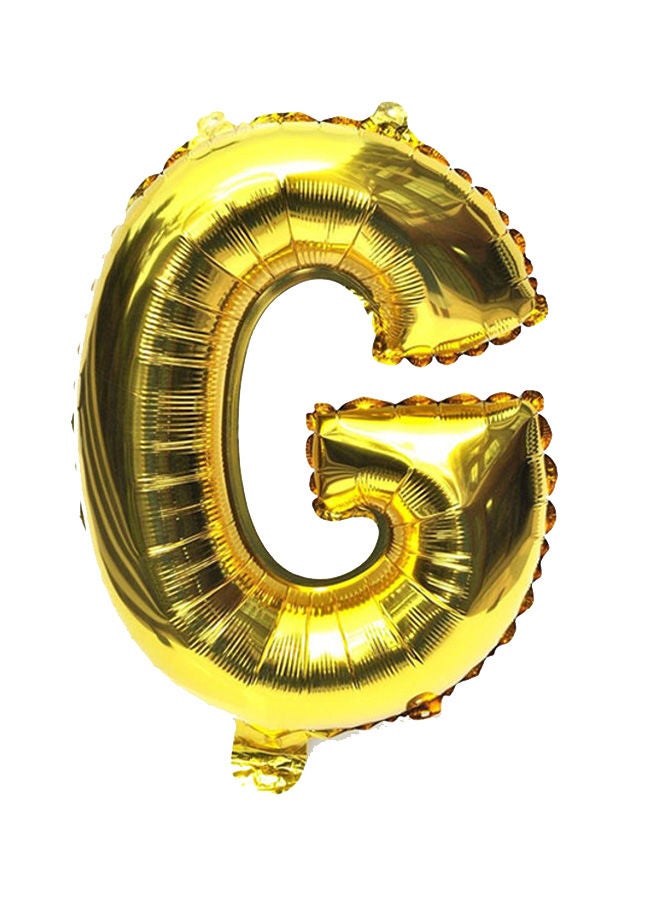 NIBEMINENT Letter G Foil Ballon 16inch - Image 1