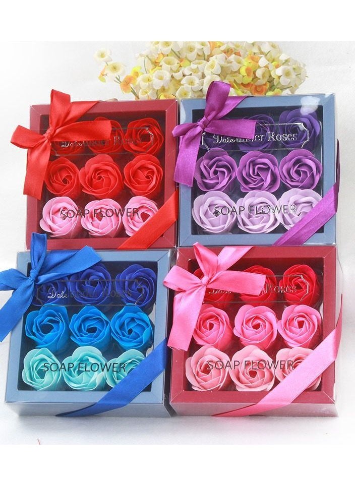 BP - Soap Flowers Floral Gift Box (48pcs) - Image 1