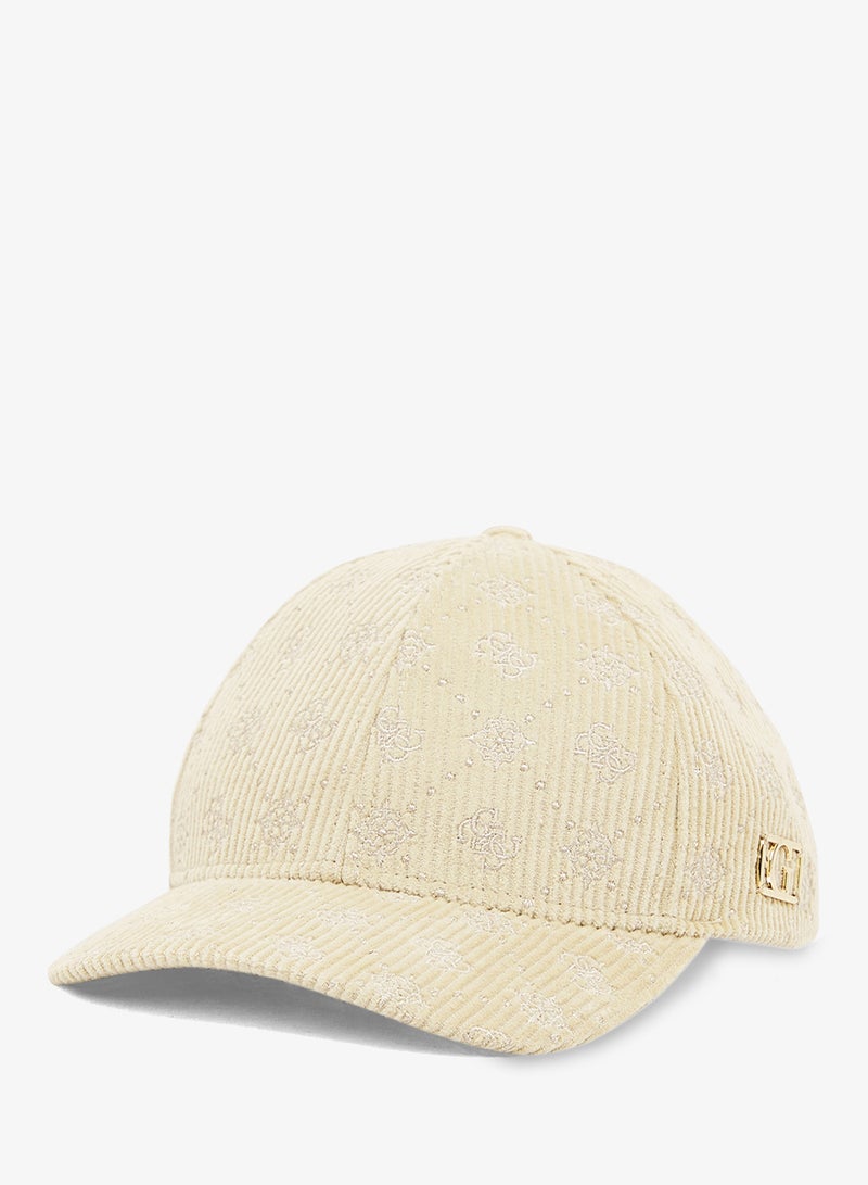 GUESS Logo Curve Peak Cap - Image 1