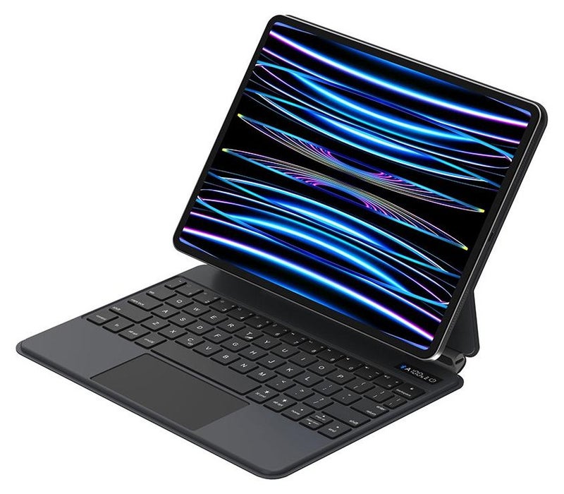 Wireless Magic Keyboard for iPad Arabic + English-black-iPad Pro 11/Air 10.9 inch - Image 1