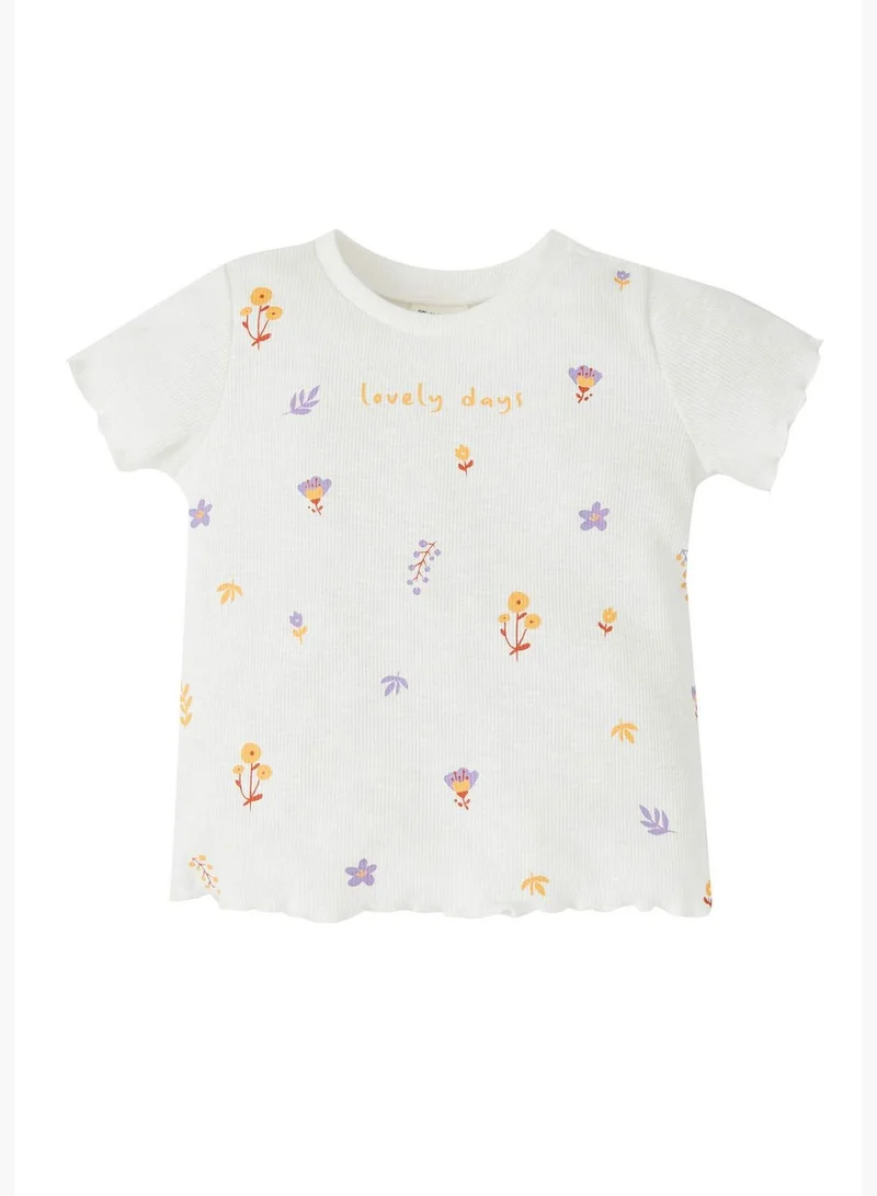 DeFacto Regular Fit Short Sleeve Printed T-Shirt