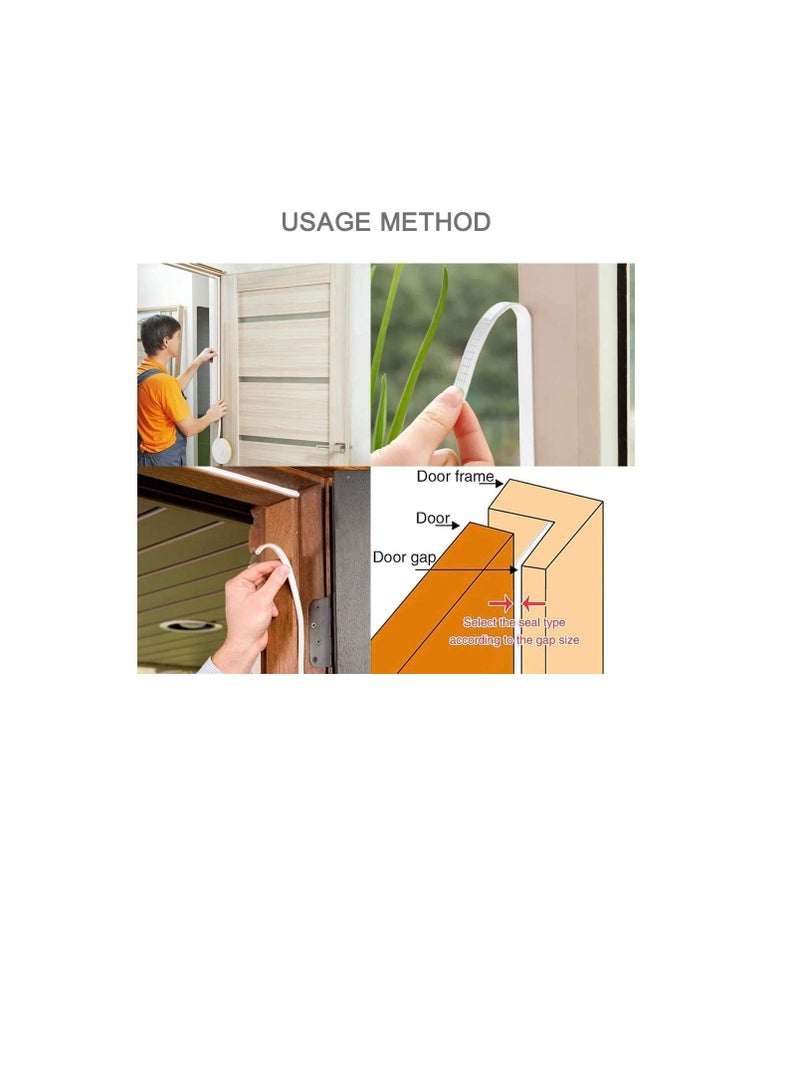 بيورول شريط لاصق ذاتي اللصق 'P' للملف أبيض 2 × 3 متر PBE6 Beorol - Image 3