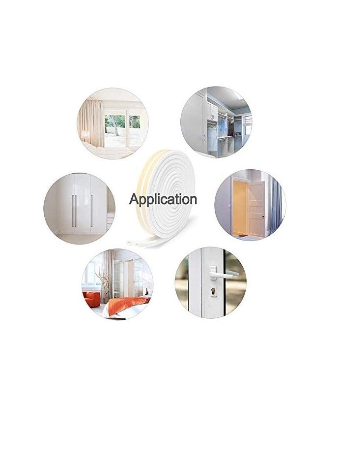 بيورول شريط لاصق ذاتي اللصق 'P' للملف أبيض 2 × 3 متر PBE6 Beorol - Image 2