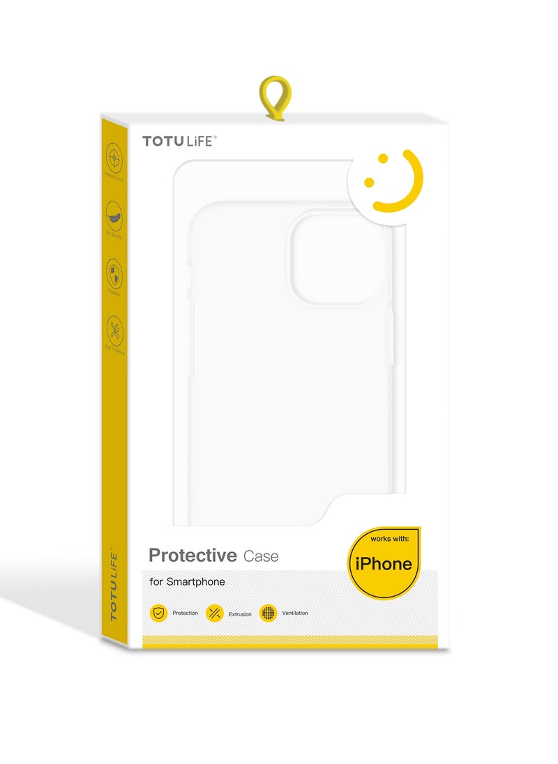 Totulife SOFT Series Case for Apple iPhone 13Pro - Clear  - Image 4