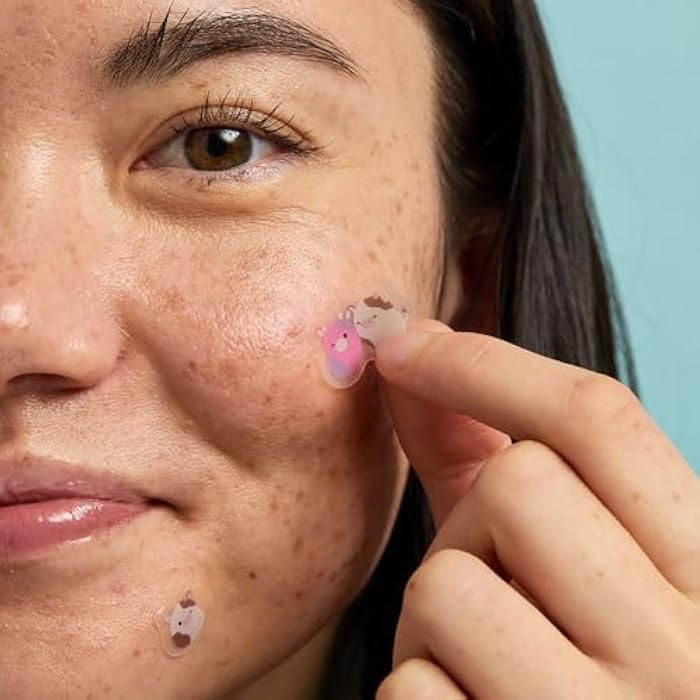 TONYMOLY x Squishmallows Patty + Ronnie Blemish Patches - Niacinamide infused Hydrocolloid pimple patches, 24 Patches - Image 5