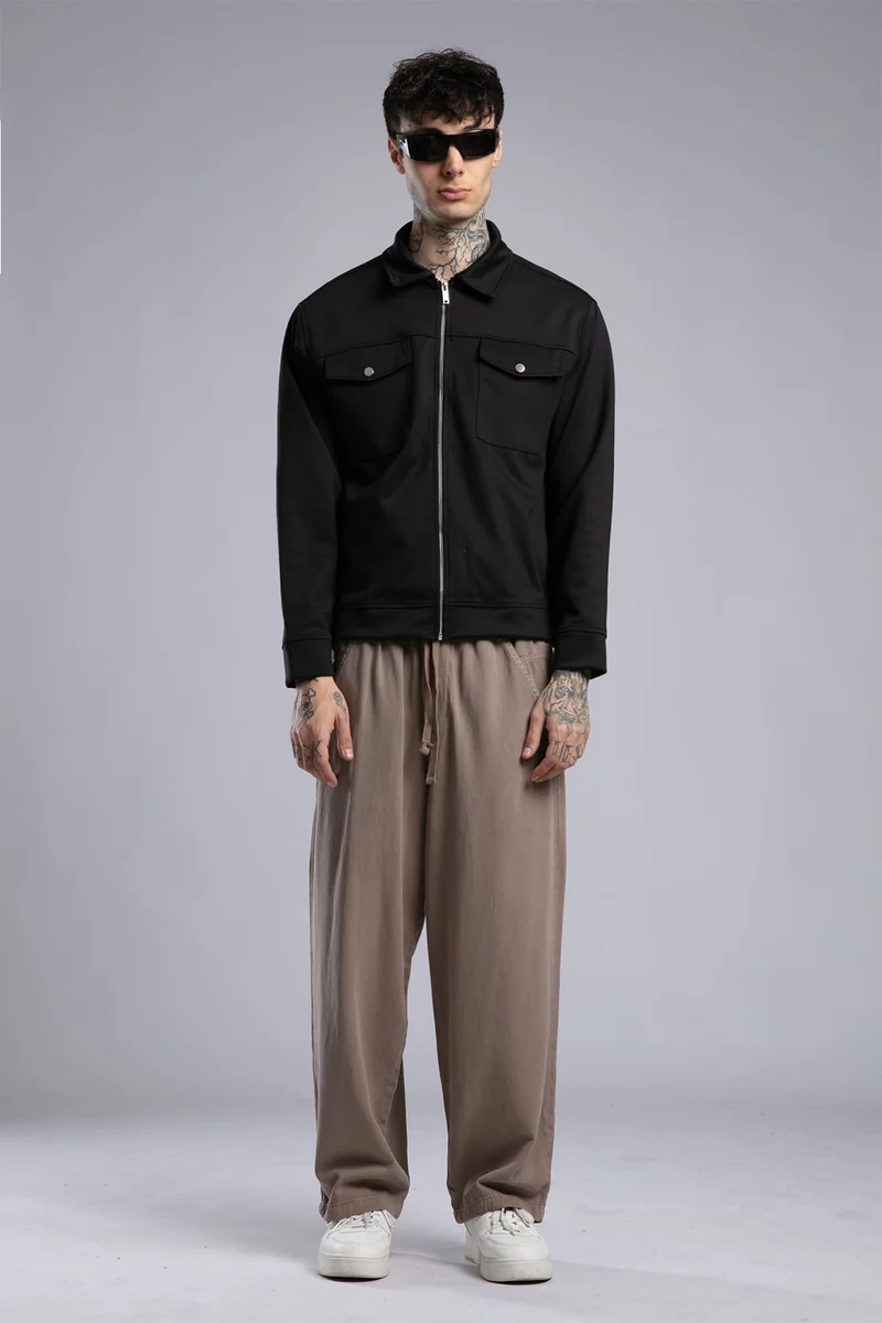 Catch Jacket with Flap Patch Pockets