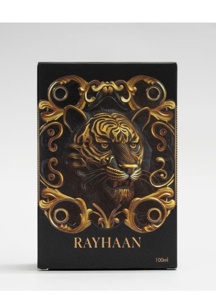 RAYHAAN Tiger Calcologne Edition EDP 100ml FOR MEN - Image 2