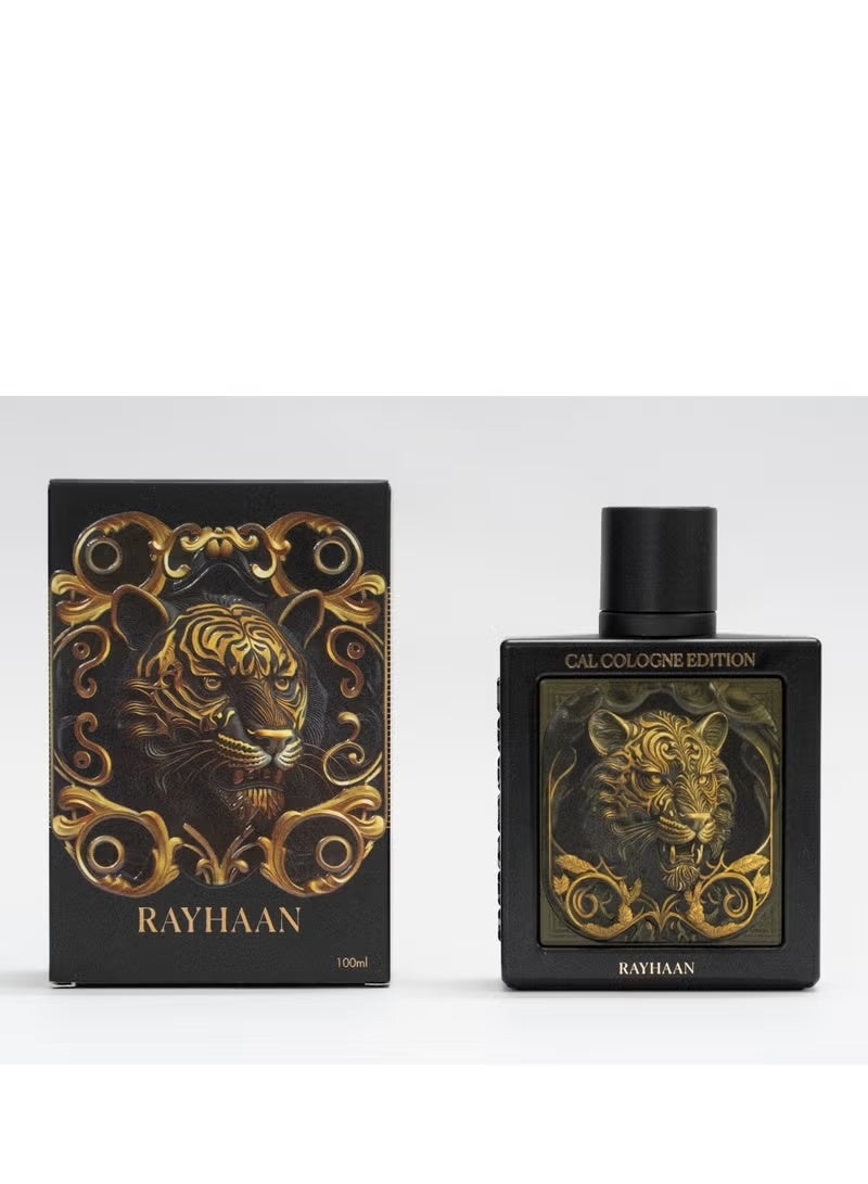 RAYHAAN Tiger Calcologne Edition EDP 100ml FOR MEN - Image 3