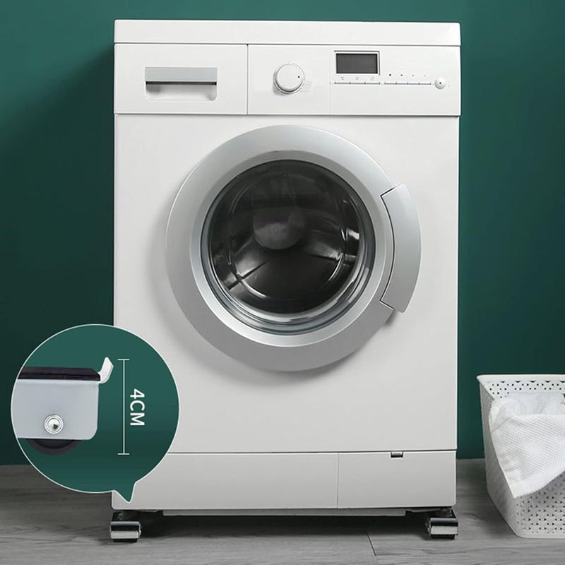 Electric Appliance Transport Stand with Non-Slip Wheels for Effortless Moving Freezer, Refrigerator, Washing Machine - Image 3