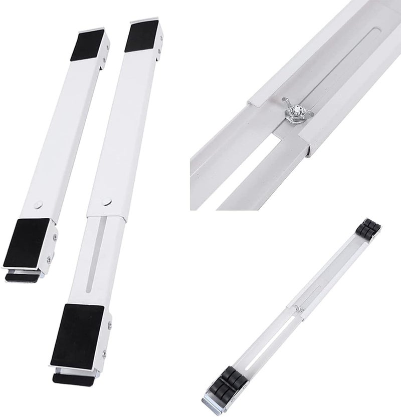 Electric Appliance Transport Stand with Non-Slip Wheels for Effortless Moving Freezer, Refrigerator, Washing Machine - Image 1