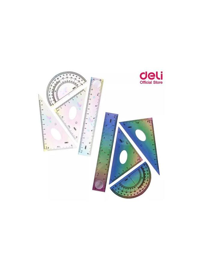 Deli Ruler Set 4 Pcs