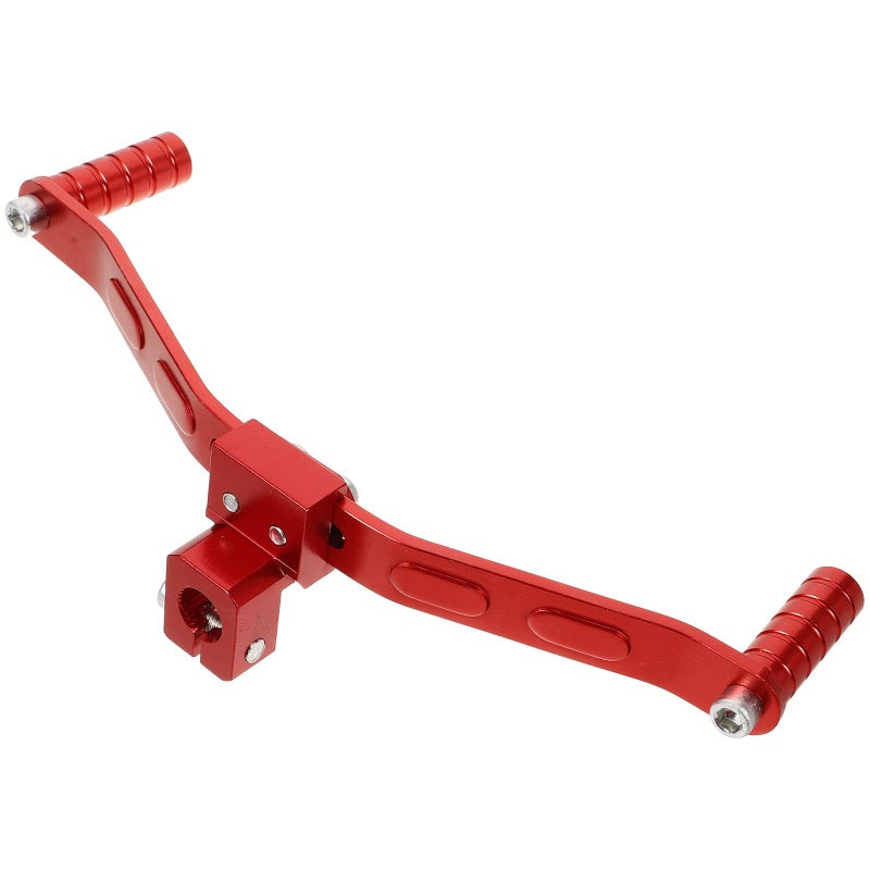 Red CNC Motorcycle Gear Shift Lever Precision Machined Pit Bike Shifter - Image 2