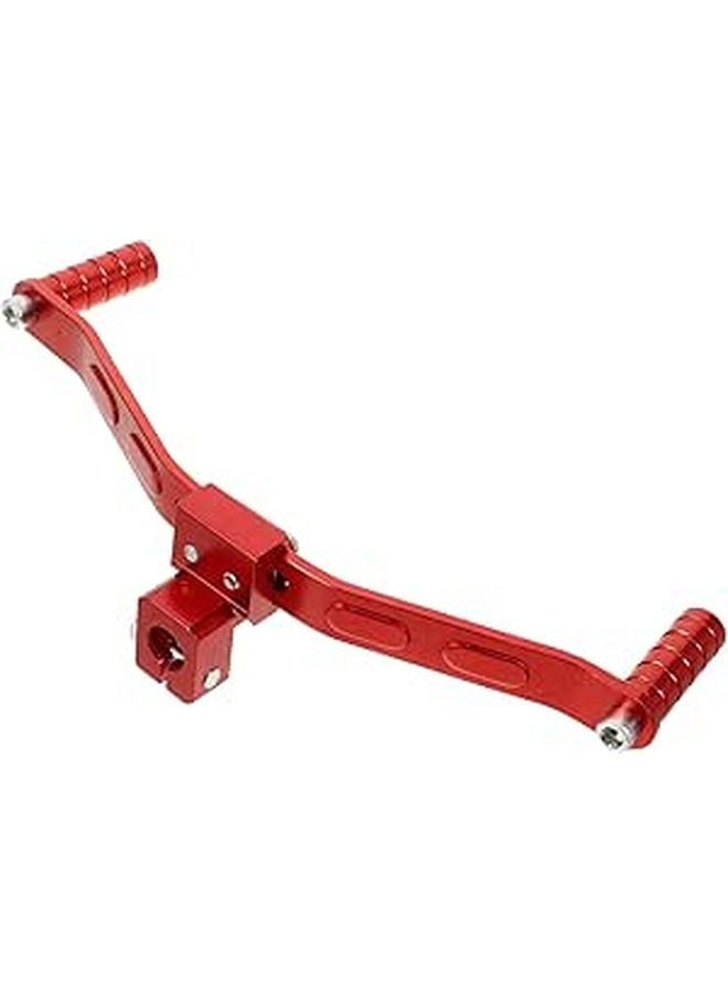 Red CNC Motorcycle Gear Shift Lever Precision Machined Pit Bike Shifter - Image 1