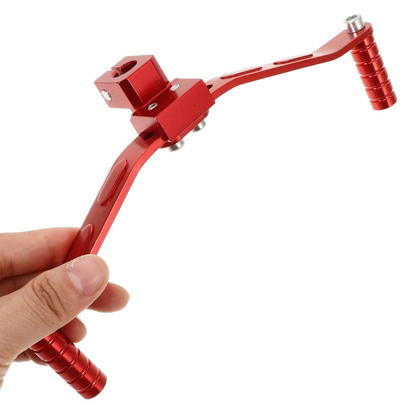 Red CNC Motorcycle Gear Shift Lever Precision Machined Pit Bike Shifter - Image 4
