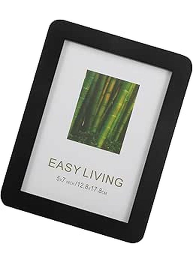 Sonogram Picture Frame 12.8x17.8cm Black Keepsake for Newborn Nursery Decor - Image 1