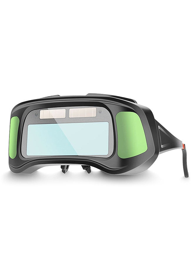 Automatic Dimming Welding Goggles Large View True Color Auto Darkening Protective Glasses for Arc Welding Grinding Cutting  - Image 1