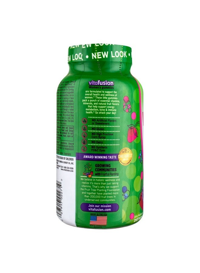 Vitafusion Women's Daily Multivitamin Gummy 150 count - Image 2