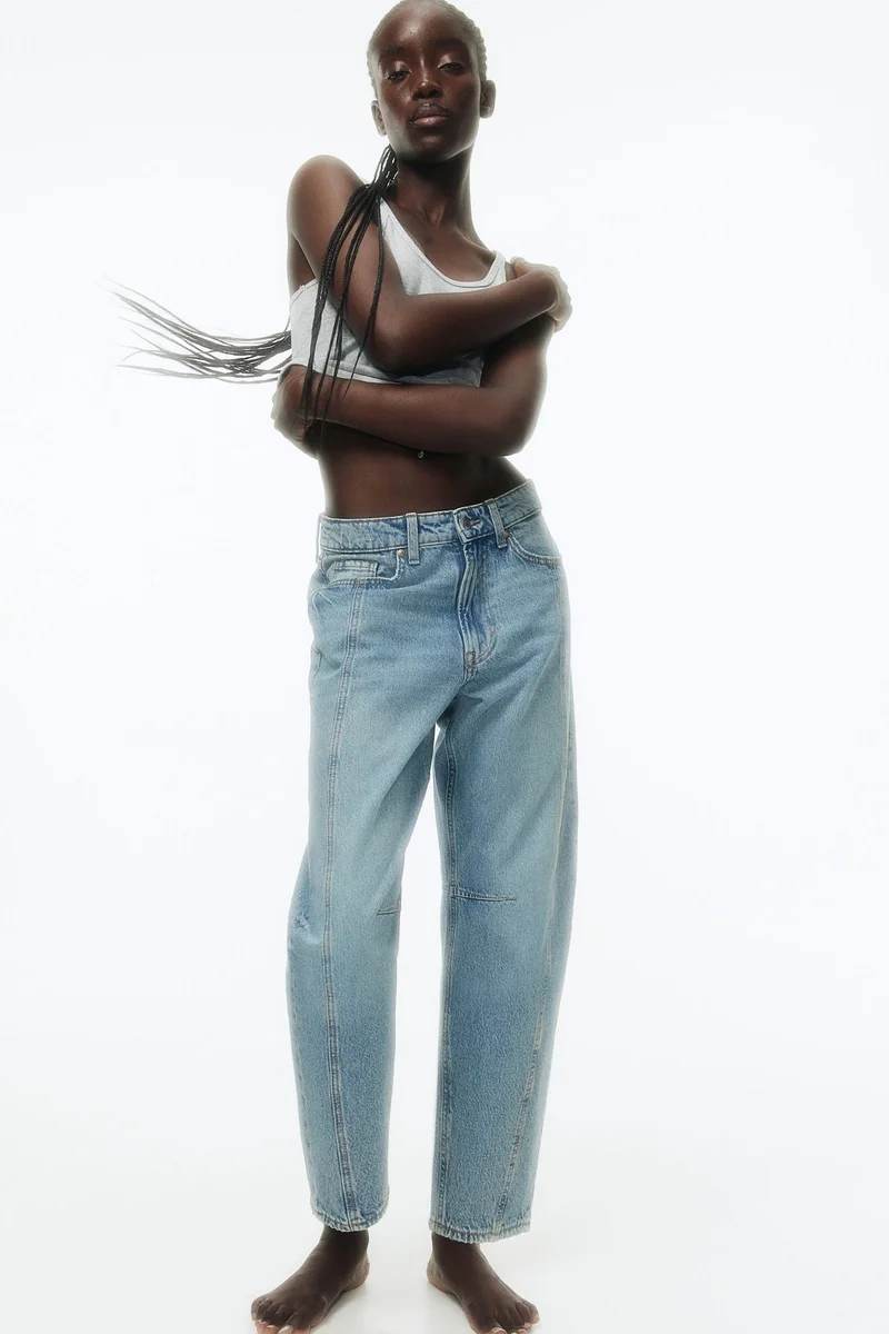 اتش اند ام جينز بقصّة عادي ونمط باريل