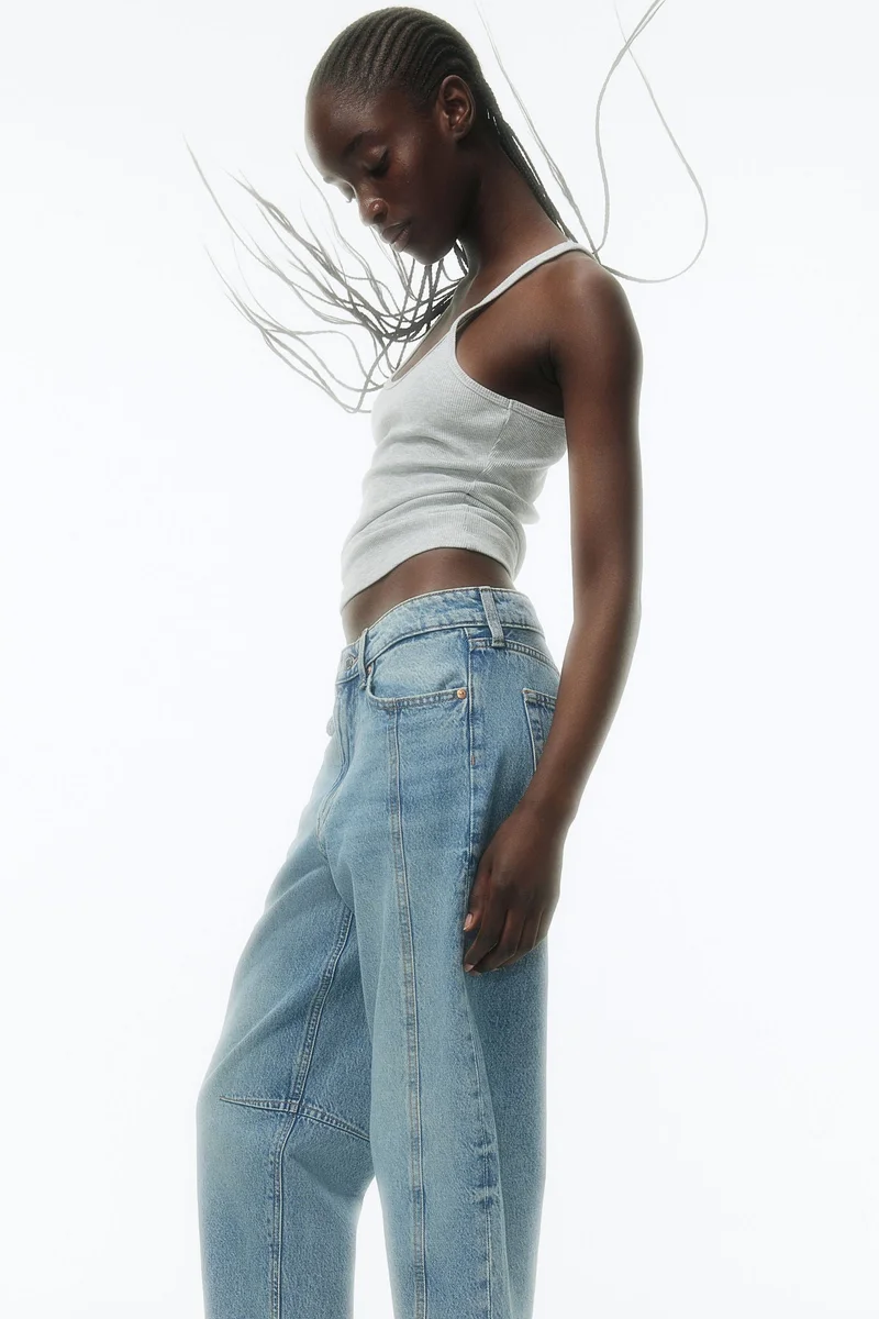 اتش اند ام جينز بقصّة عادي ونمط باريل