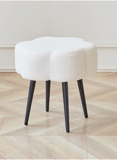 C&C Home 1-Piece Cloud Shape Seat Elegant Design Dresser Stool Vanity Stool Chair Sitting Bench 45x45 cm  - Image 1