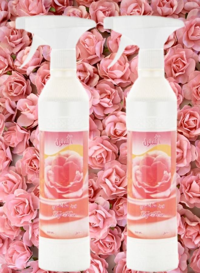 بانافع 2 قطع معطر منزل ورد طائفي 500 مل - Image 1