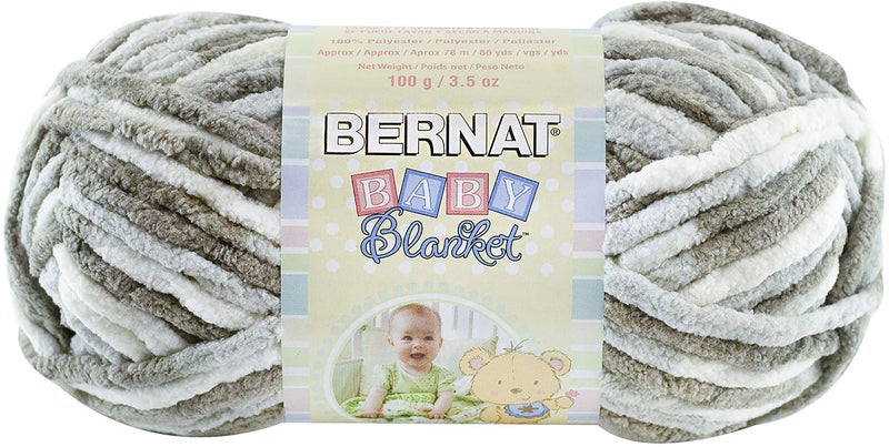 Bernat خيوط بطانية بيرنات للأطفال، 3.5 أونصة، قياس 6 سوبر بولكي، قلاع رملية صغيرة - Image 4