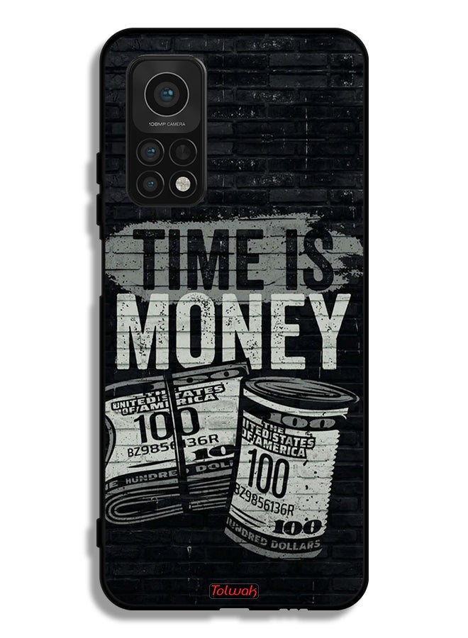 Tolwak Xiaomi Mi 10T Pro 5G Protective Case Cover Time Is Money - Image 2
