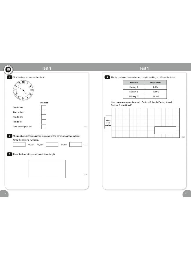 اختبارات الرياضيات المنطقية KS2: اختبارات لمدة 10 دقائق لعام 2022 - Image 4