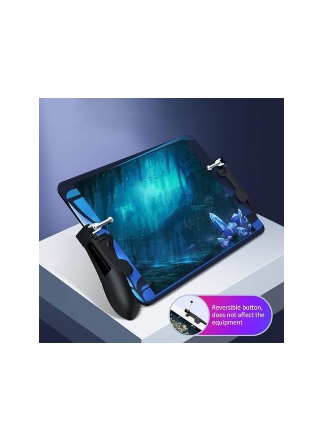 AMERTEER IPad Game Controller | Mobile Game Joystick for IPad | Tablet Game Controller with Auto High Frequency Tap | Tablet Controller for Gaming Six Finger Gamepad Aim Button Gamepad for PUBG Mobile - Image 3