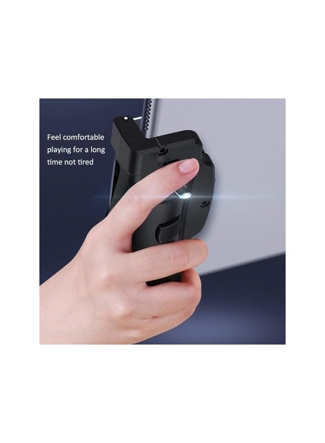 AMERTEER IPad Game Controller | Mobile Game Joystick for IPad | Tablet Game Controller with Auto High Frequency Tap | Tablet Controller for Gaming Six Finger Gamepad Aim Button Gamepad for PUBG Mobile - Image 5