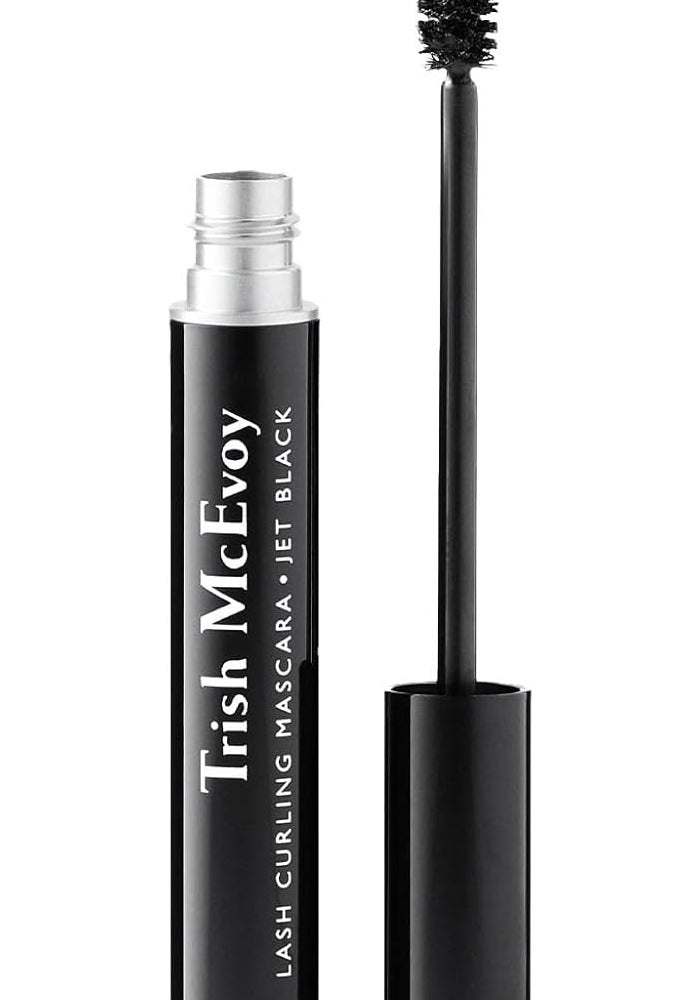 Trish McEvoy Lash Curling Mascara in Jet Black - 24-Hour Smudge-Free Formula - Image 1